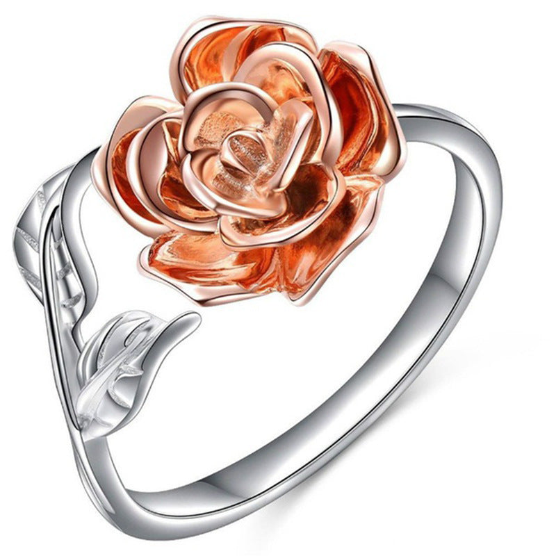 Rose Adjustable Ring