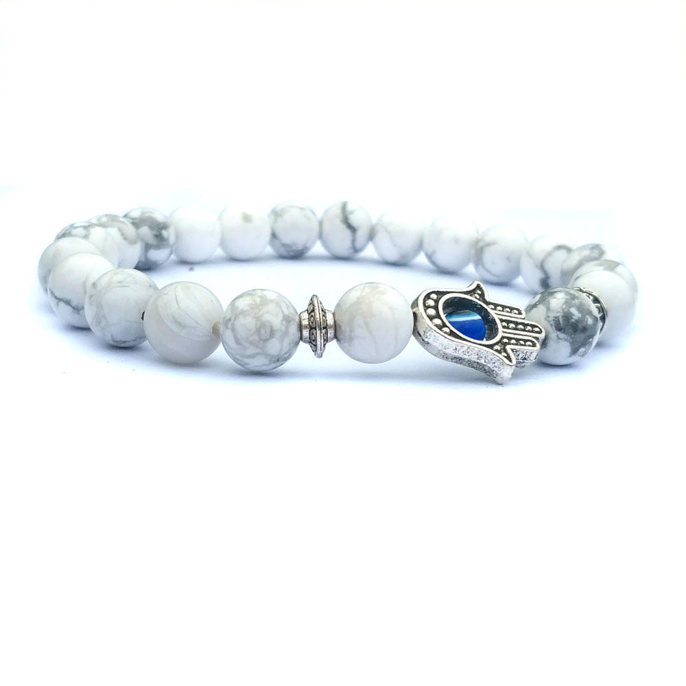 Bergamotte-Armband mit bösem Blick