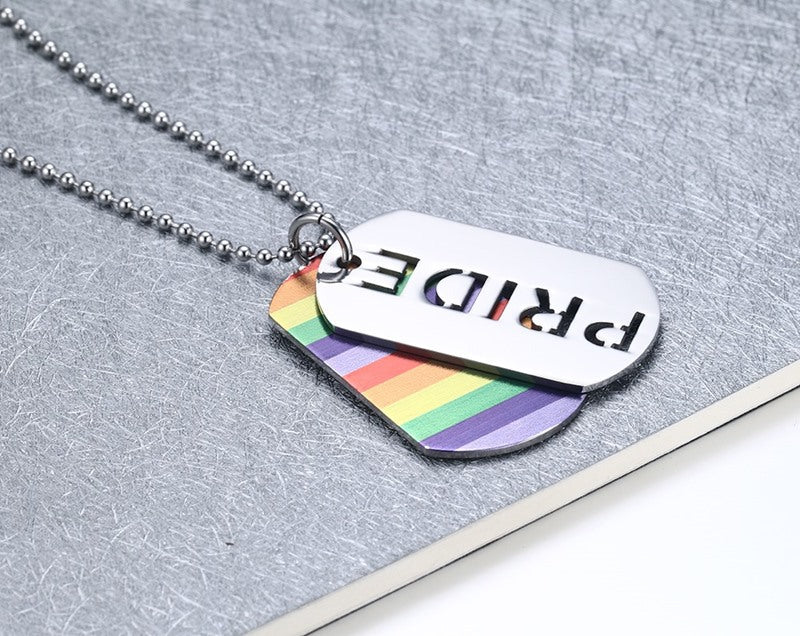 Lesbischer Regenbogen-Liebhaber-Anhänger