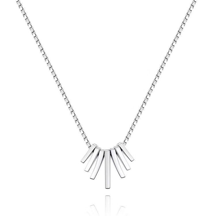 Collares con borlas de plata de ley 925