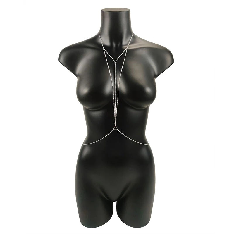 Frauen Besonderer Charme Körperketten Bikini