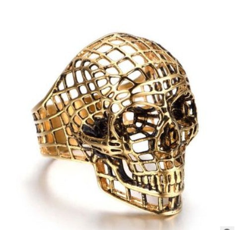 Totenkopfring Schmuck Fashion Ring