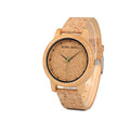 Uhren aus Bambus und Holz