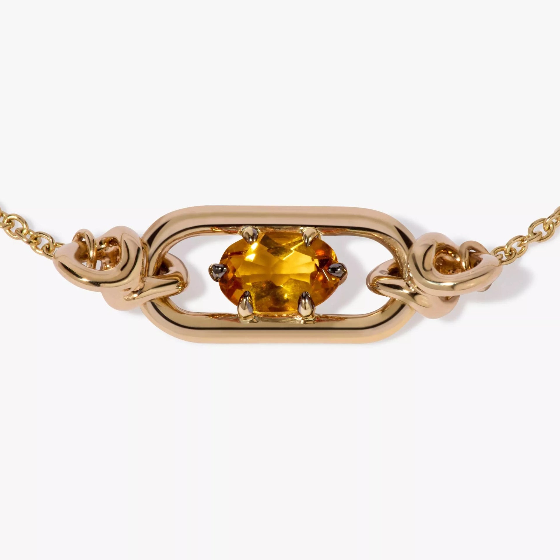 Natural Stone Twelve Birthstone Pendant Bracelet