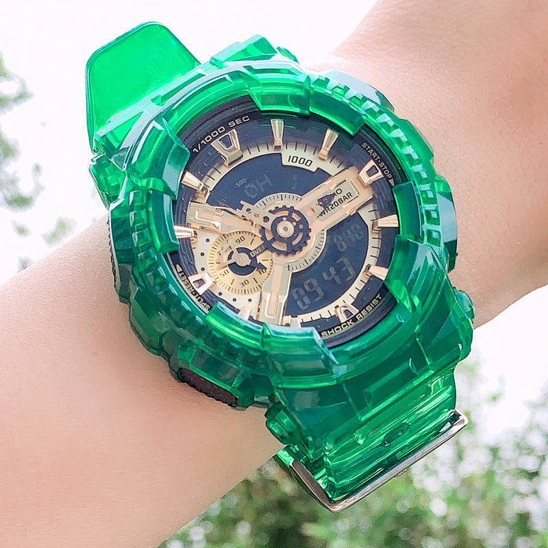 Transparentes integriertes Uhrenarmband-Ersatzset