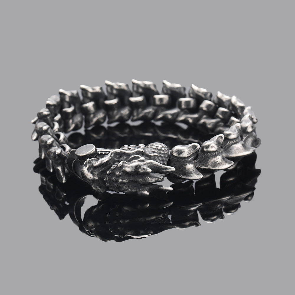 Fashion Punk Keel Titanium Steel Men's Bracelet