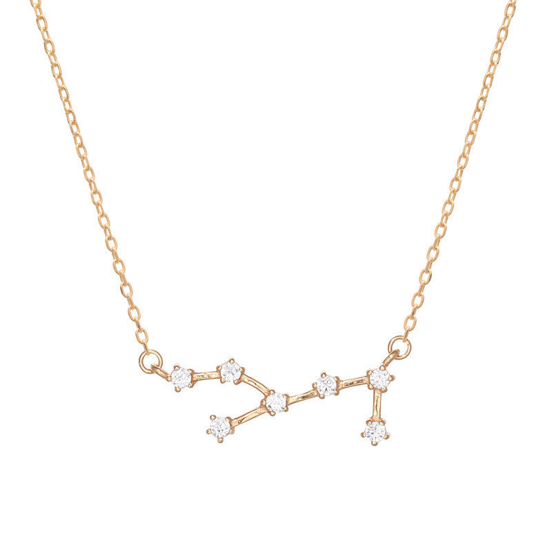 Collar con doce constelaciones para mujer