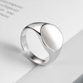 Oval glatter Ring Atmosphäre Index Ring Mode