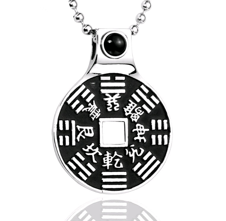 Persönlichkeit Ethno-Stil Schmuck Titan Stahl Qiankang Klatsch-Anhänger Herren- und Damen-Schmuck