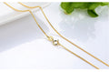 Collar bañado en oro de 18K para mujer