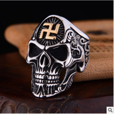 Totenkopfring Schmuck Fashion Ring