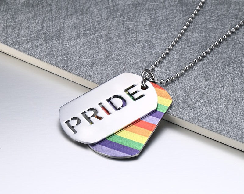 Lesbischer Regenbogen-Liebhaber-Anhänger
