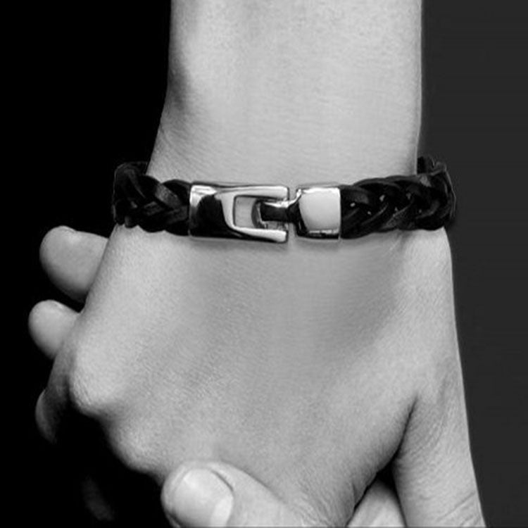 Lederlegierung Vintage handgewebtes Armband