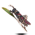 Broche de señora con temperamento de insecto