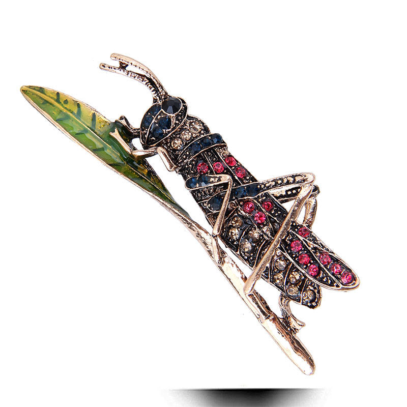Broche de señora con temperamento de insecto