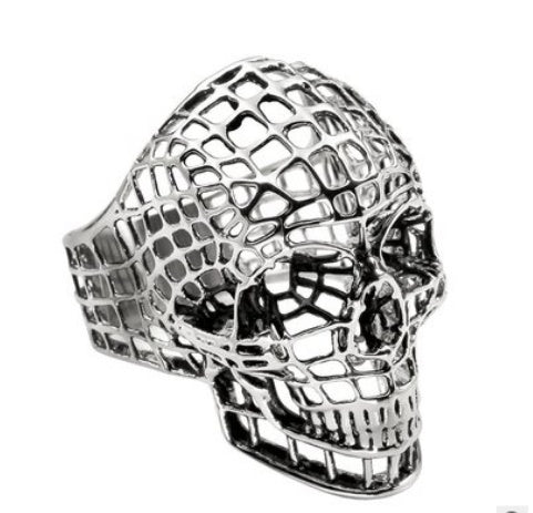 Totenkopfring Schmuck Fashion Ring