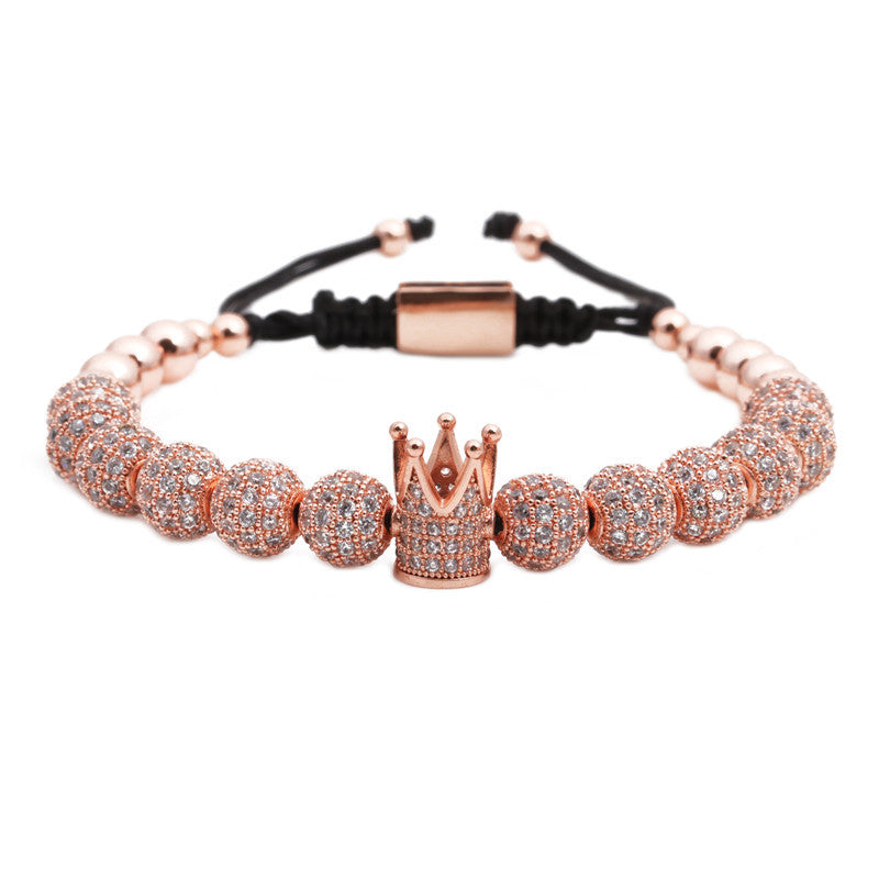 Mode Krone Zirkon Armbänder