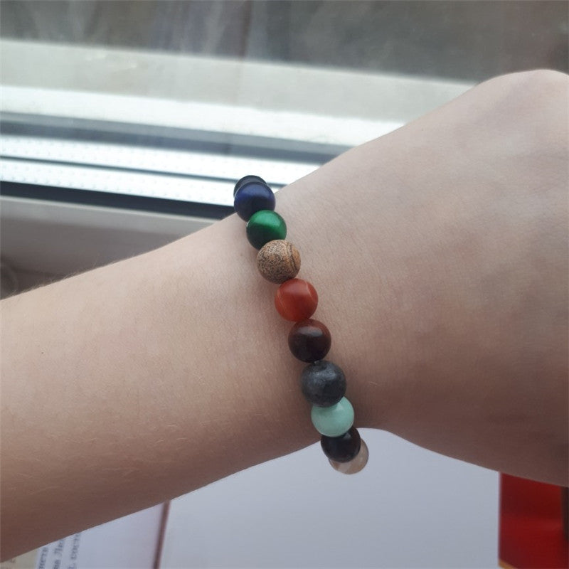 Pulsera de planetas del sistema solar para hombre