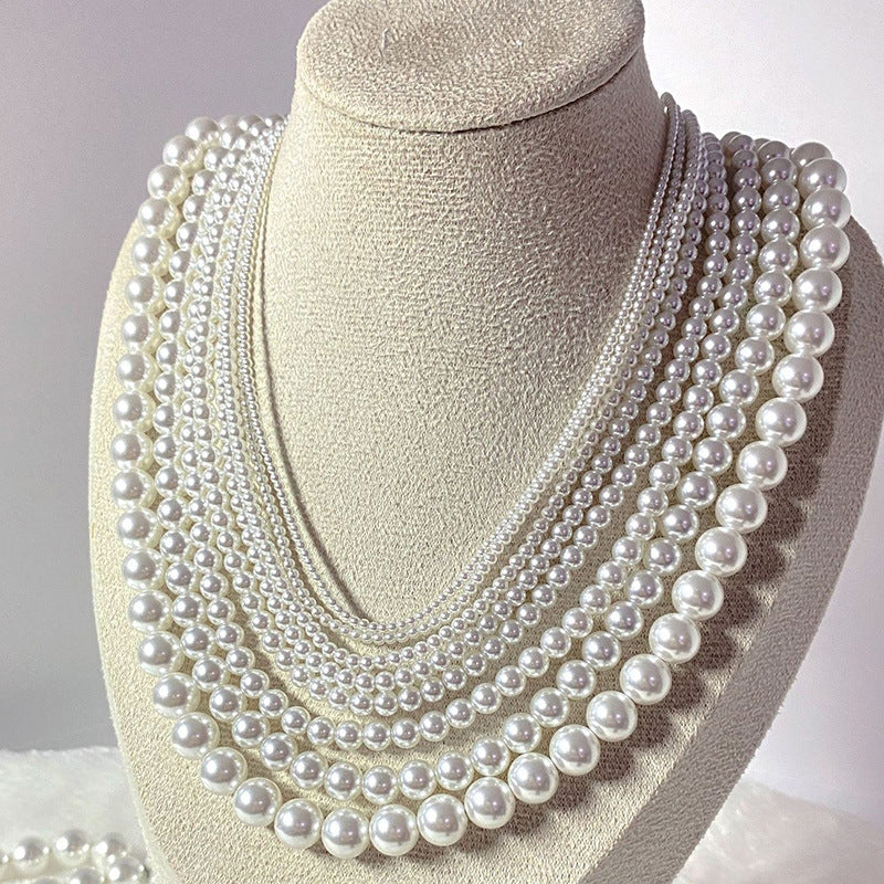 Haushalts-Tragbarer Perlenrunder Streuperlen-Schmuck