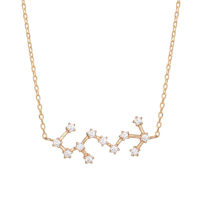 Collar con doce constelaciones para mujer
