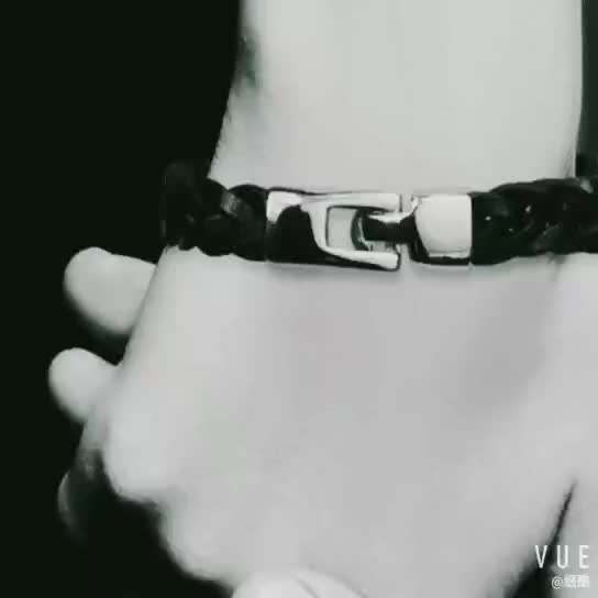 Lederlegierung Vintage handgewebtes Armband
