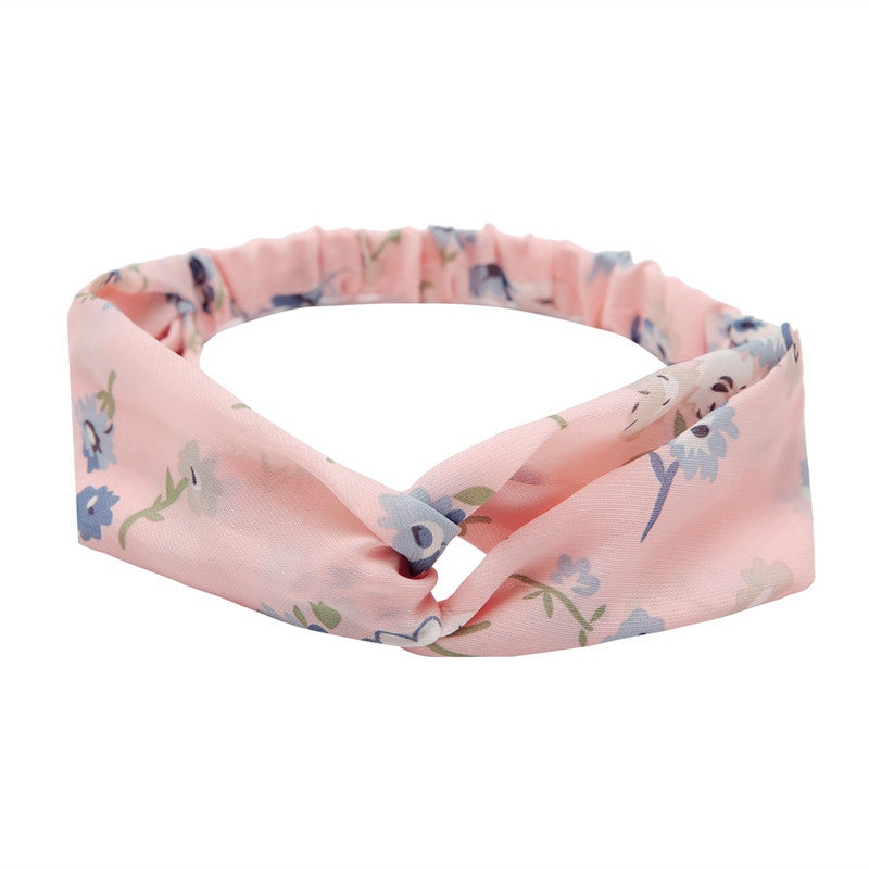 Women's Polka Dot Printed Bohemian Sweet Simple Hair Band