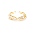 Perlen-Temperament-Damen-Kreuz-Indexfingerring