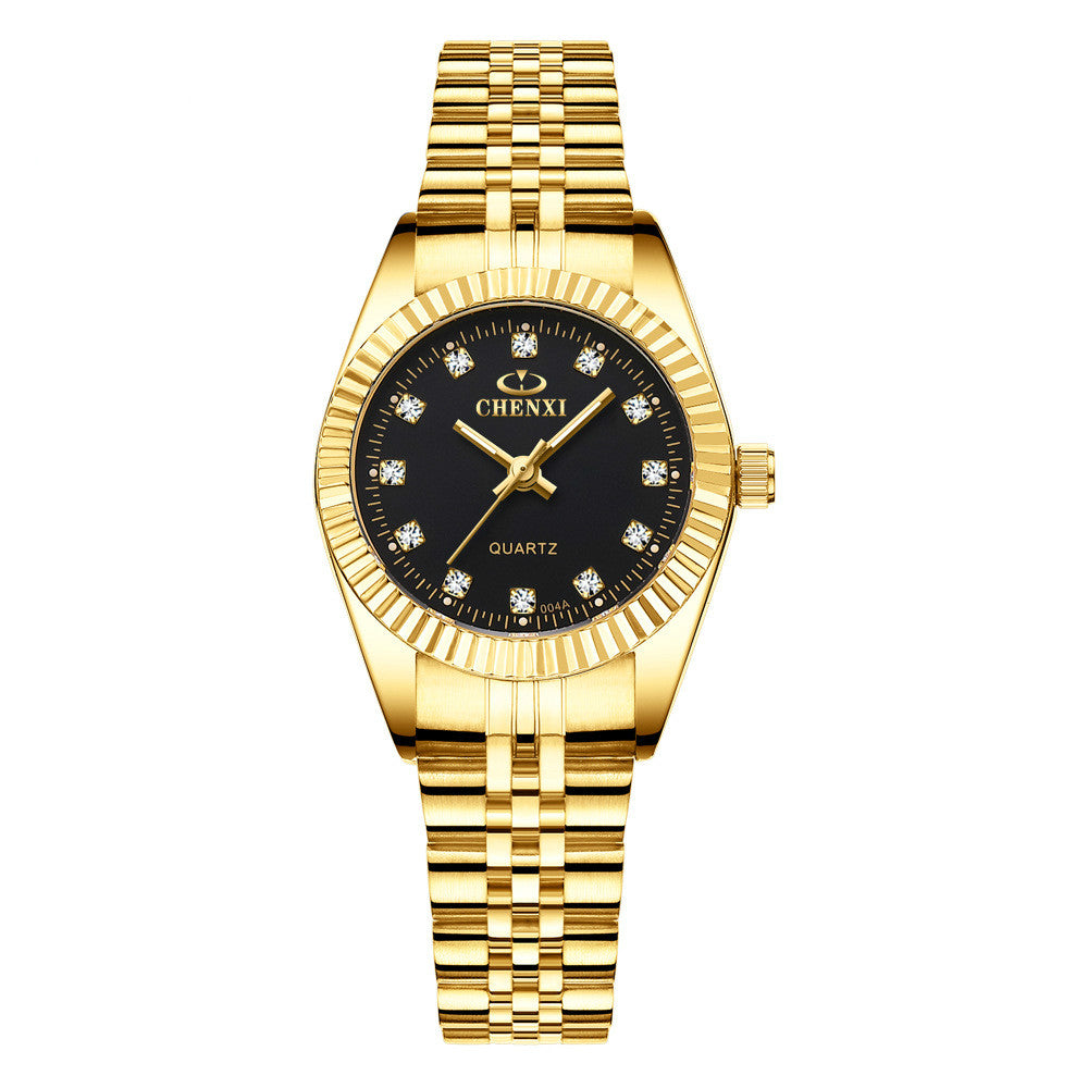 Goldene Uhr für Pärchen