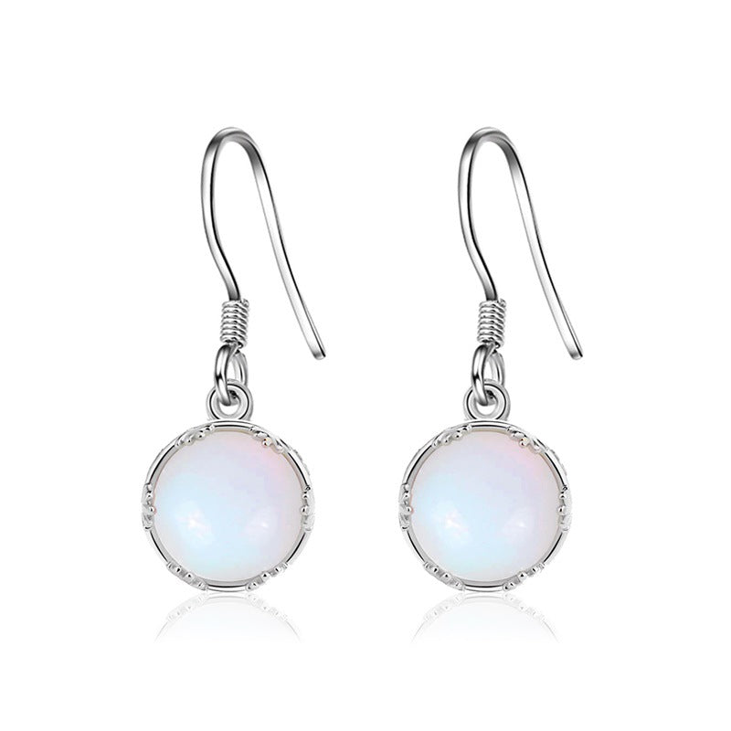 Thaya Aurora Wald Halskette Halo Kristall Edelstein S925 Silber Schuppen Licht Anhänger Halskette für Frauen Elegante Schmuck