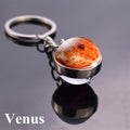 Solar System Planet Key Ring