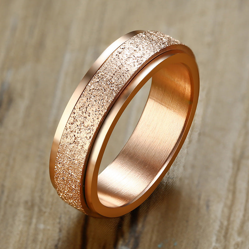 Sandgestrahlter drehbarer Spinner-Ring