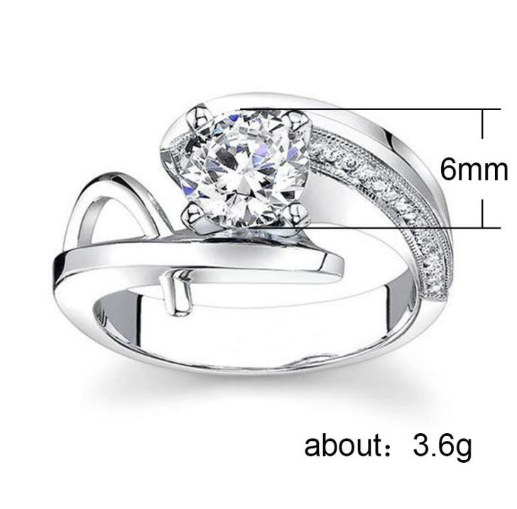 Accessoires Mode Damen Verlobungsringe Schmuck