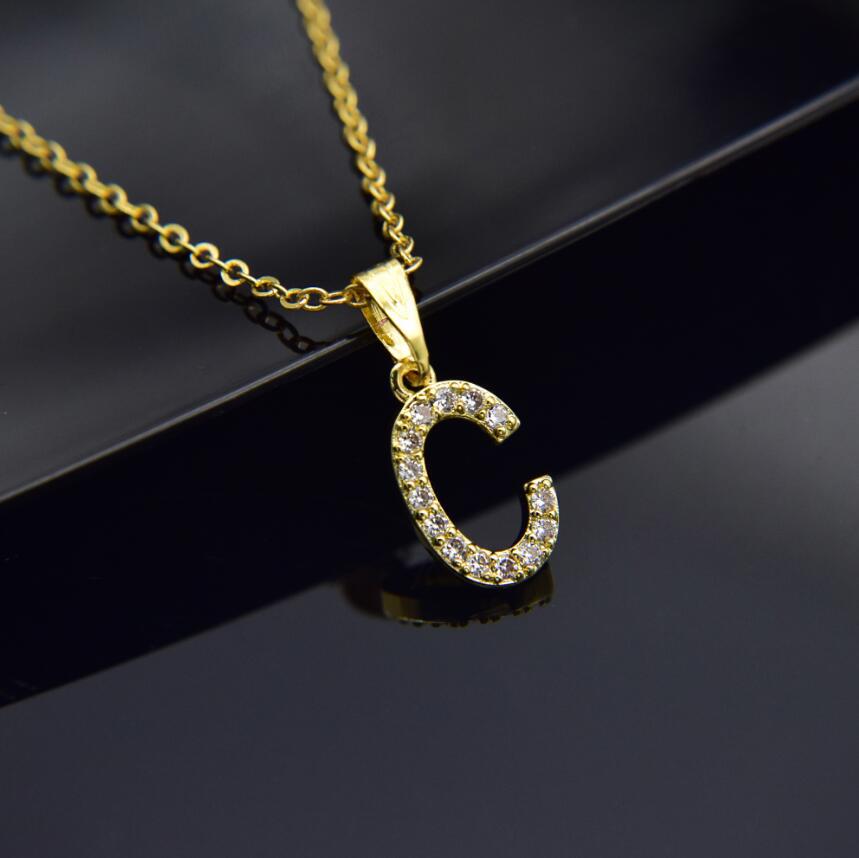 Gold-plated brass necklace