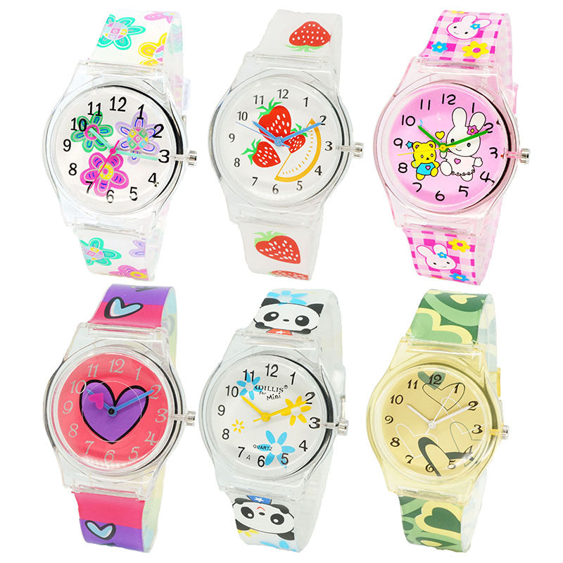 Reloj de cuarzo lindo para niña