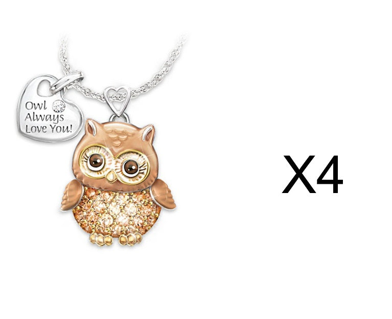 owl necklace