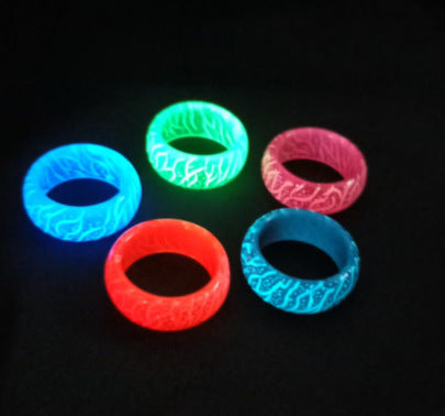 Mode leuchtender Harzring