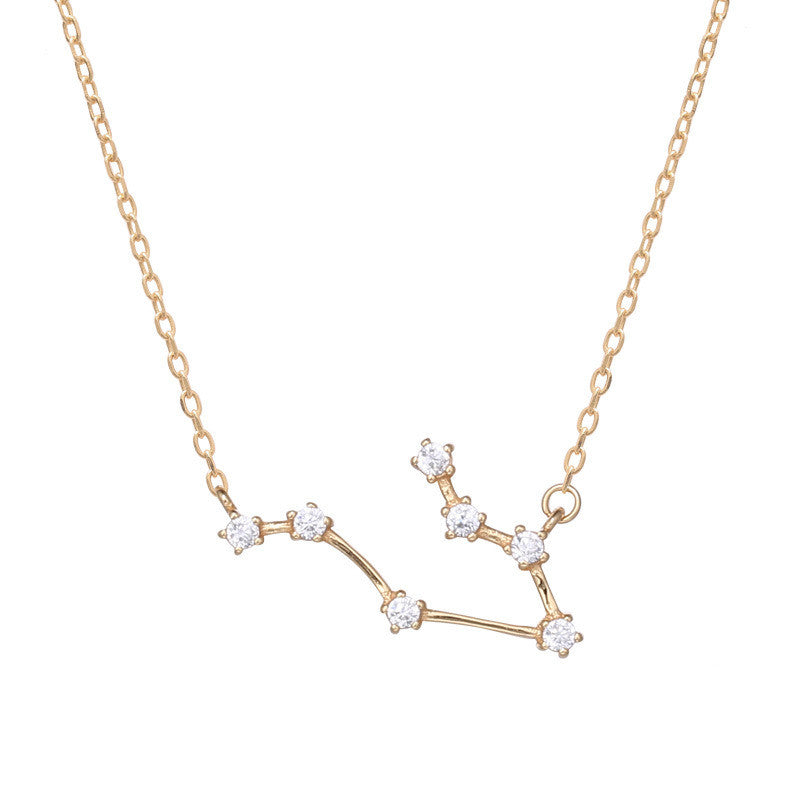 Collar con doce constelaciones para mujer