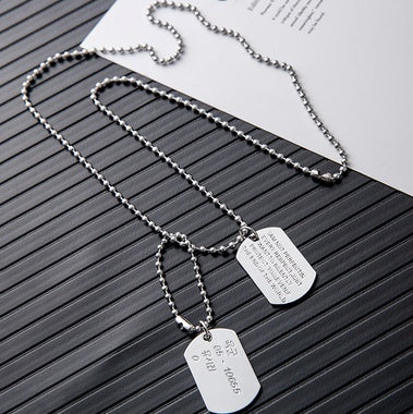 Hiphop pendant titanium steel chain pendant for men and women