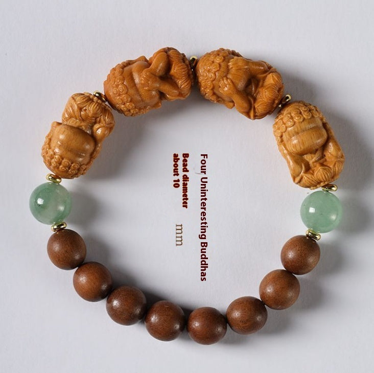 Cartoon Cute Four No Buddha Single Loop Bracelet