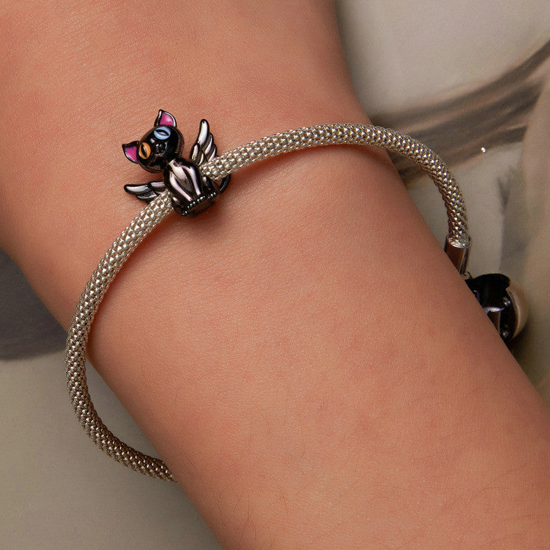 Design Engel Katze Armband Perlen lose Perlen