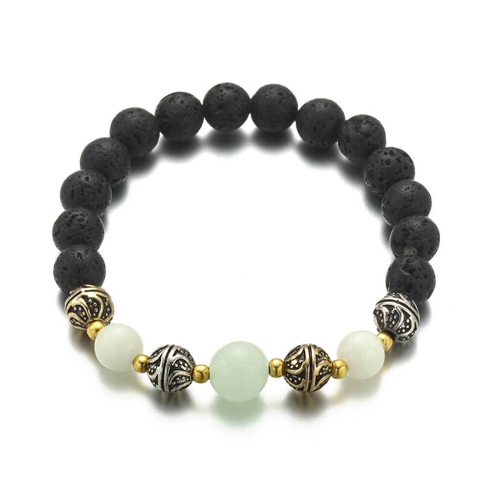 Pulsera Luminosa de Cuentas para Mujer