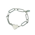 Mädchenhaftes Herz-Armband für Damen mit Herzen Nische