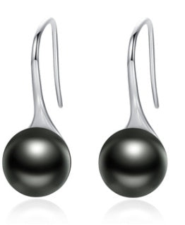 Pendientes de perlas para mujer estilo coreano que combinan con todo