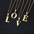 DIY personality letter necklace letter
