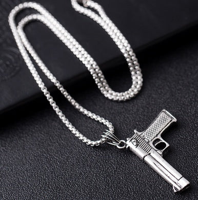 Hiphop pendant titanium steel chain pendant for men and women
