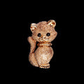 Europäischer und amerikanischer Modeschmuck neu, exquisiter Schmuck, Retro, beliebte diamantengroße Katzenbrosche