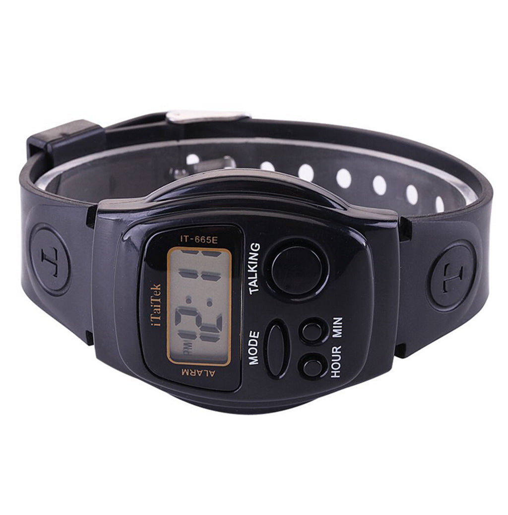Englisch sprechende Armbanduhr