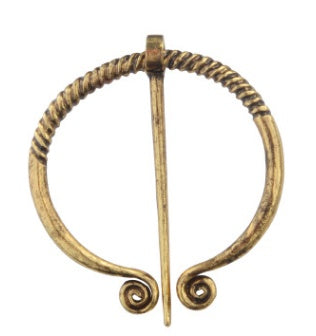 Explosiones europeas y americanas Broche vikingo Insignia de mezclilla europea y americana Hebilla de cinturón Collar vikingo Accesorios para bolsos Broche de aleación