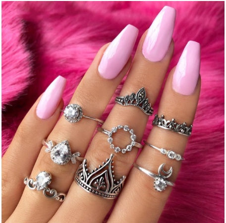 Diamantbesetzter Ring