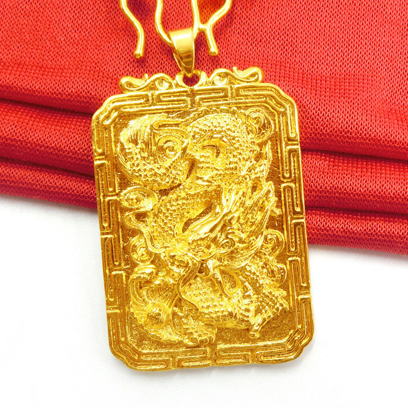 Colgante dragón sólido 40g